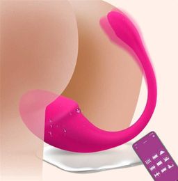 Toy Toy Massageur Toys Femme Bluetooth Bullet Vibrator App De Remote Control Vibrating Panties Couple Vaginal Massage Ball2035134207