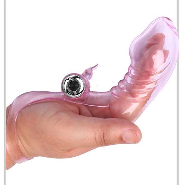 Jouet sexuel masseur Triple doigt vibrateur Masturbation clitoris GSpot orgasme masseur bâton gode lapin jouets vibrants pour les femmes