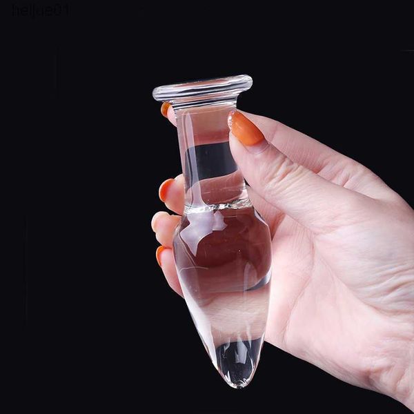 sex toy masseur vibratorF Style Cristal Anal Perles Verre Butt Plug Gode Balle Faux Pénis Sex Toys pour Adultes Produits Femmes Hommes L230518