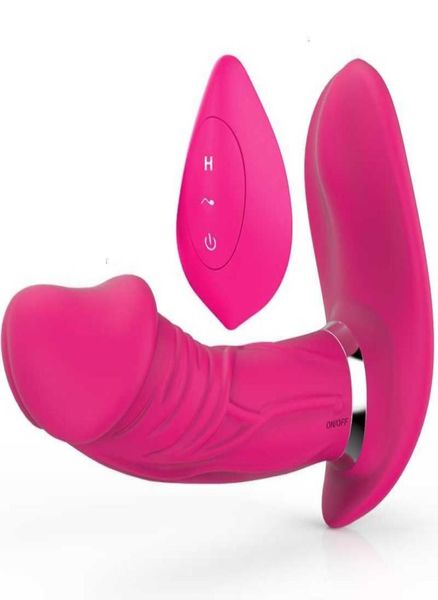 Sex Toy masseur entier portable 7 Modes de télécommande jouets pour adultes vibrateur pour femmes dame Stimulation culotte Female8432251