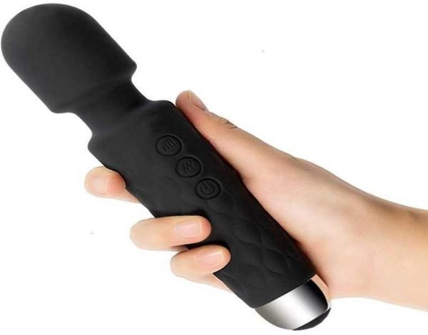 Sex Toy Masseur sans fil Gode Av Vibrateur Bâton Magique pour Femmes Stimulateur de Clitoris Usb Jouets Rechargeables Muscle Adultes2173738