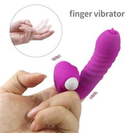 Sex Toy Massagerfinger Cover Vibrator Tongue Lambing Massager Toys for Women g Spot Orgasm Clitoris Stimulate Couple Flerting Masturbator