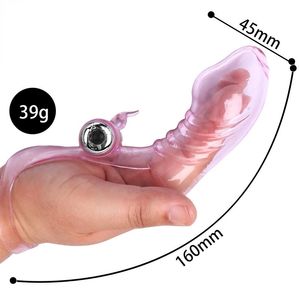 Stimulators voor seksspeeltjes Linwo Finger Sleeve Vibrator g Spot Massage Clit Stimulate Female Masturbator Toys for Women Shop Adult Products