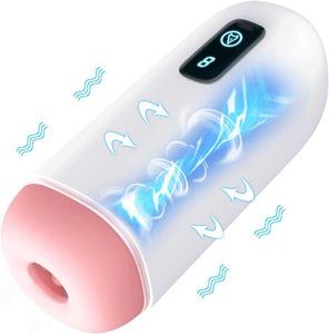 Sex Toy Masturbators Pocket Male Pussy for Hands Free - Aspiration automatique Stroker Jouets pour adultes Hommes 3D Texturé Sucer 7 7XMH