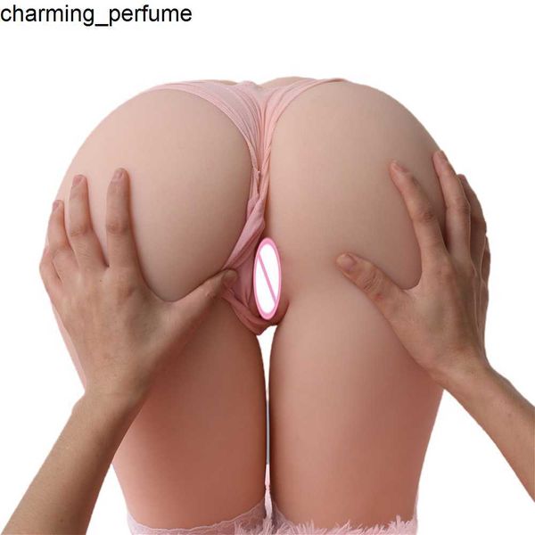 Jouet sexuel mature silicone en silicone à demi-corps Film de masturbation de poupée gonflable