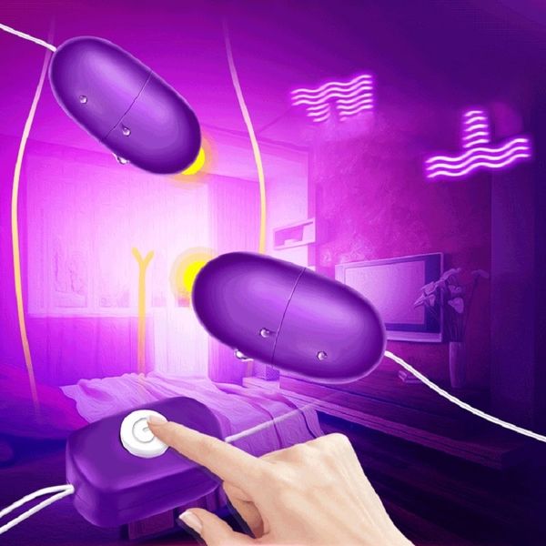 Jouet sex-jouet masseur USB Double vibration œufs à une fréquence monoprophite Multi-mépris g vibrateur SPOT TOYS / double pour femmes Produits adultes EV2C