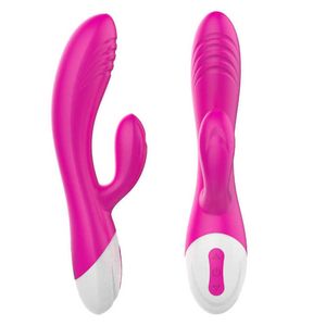 Seksspeelgoed Toy Massager Vibrator Dual Vibration Dildo Toys Women G-Spot Rabbit voor masturbators U34K