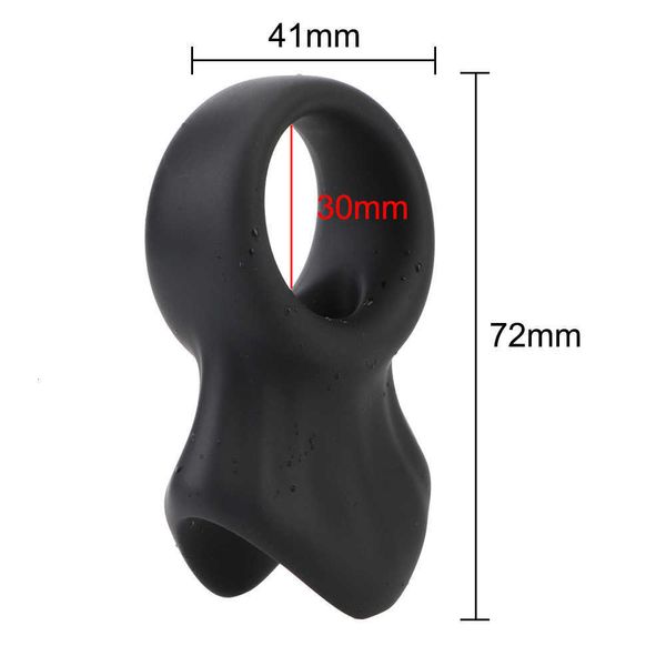 Sex toy jouets masager Masseur cockrings Ikoky Cock s Retarder l'éjaculation Silicone Pénis Érotique Masturbateur Anneau Jouets pour Hommes Couple Adulte Produit KK5W