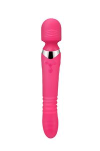 Full Body Massager Sex Toy Vibrator G Spot met verwarming Stretch Suck Rose Toys Clitoris Waterdichte trillingen Dubbele stimulator voor vrouwen of paar Fun OQP9 9O53 1API