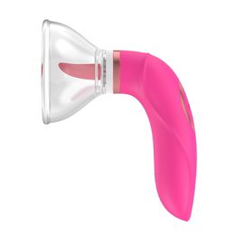 Vibrateur de jouets sexuels Multi fonction Lick Lick Sucker Vibration pour femmes mamelon Oral Clitoris Stimulation Dildos AV Wand 210618 Z2FZ AECQ LTWX