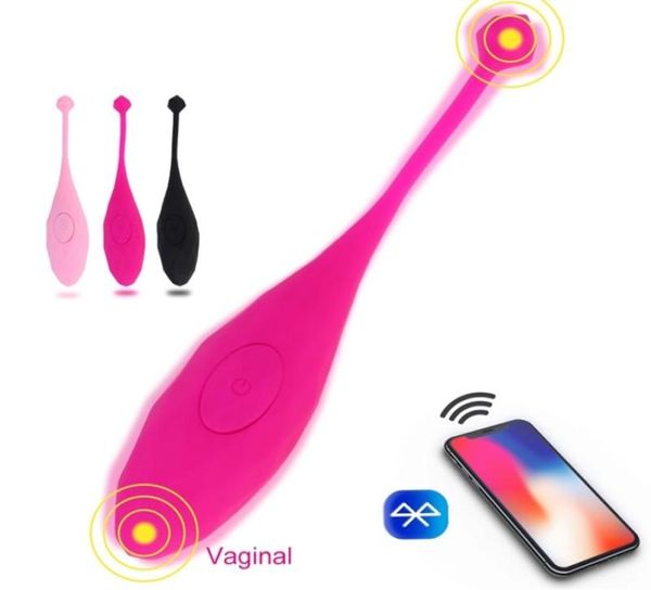 Jouets sexuels Bluetooth vibrateur godes pour femmes téléphone intelligent APP contrôle sans fil magique G Spot Clitoris jouet Couple 2106234863849