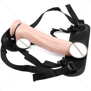 Sex Toy Female LES Labrador porte un pénis artificiel ; Drôle portant une très grande masturbation masculine réelle pour les couples