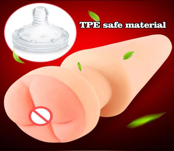 Toys sexuels pour hommes et femmes Super Soft Anal Plug Dildo Channel Pocket Pocket Pussy Masturbation Cup Butt Plut Adults Masturbator Prod9682330