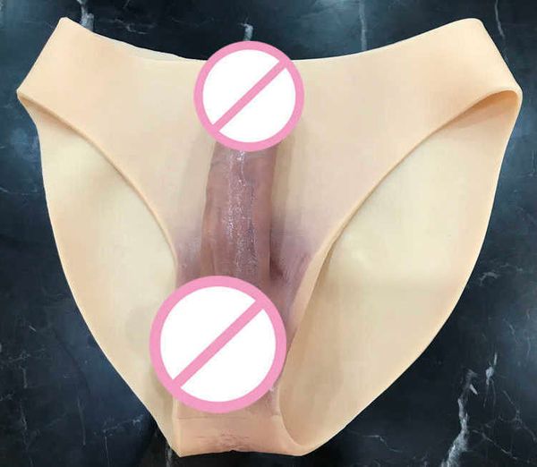 Juguetes sexuales para hombres mujeres muñecas masajeador masturbador vaginal succión automática ropa interior de silicona pantalones consolador juguete con manga de pene realista artificial hueca