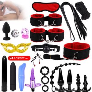 Speeltjes voor Vrouwen Koppels Sex Bondage Gear Set Handboeien Sex Games speelgoed voor volwassenen 18 geslachtsgemeenschap gereedschap Sex winkel 240130