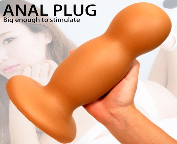 Jouets sexuels à grande taille super énorme plug anal silicone gros bouchon de crosse massage massage vagin anal extension toys sexe pour hommes femmes8003068