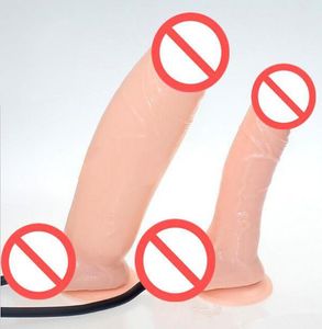 Seksspeeltjes Grote opblaasbare dildo Realistisch Super groot formaat opblaasbare penis lul voor vrouwen en homoseksuele seksproduct volwassenen S6685527