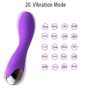 Full Body Massager Sex Toys Masager 20 snelheden Clit Vibrator voor vrouw vrouwelijke clitorale stimulator G Spot Vibrators vrouwen masturbator volwassen 8HIV SC58