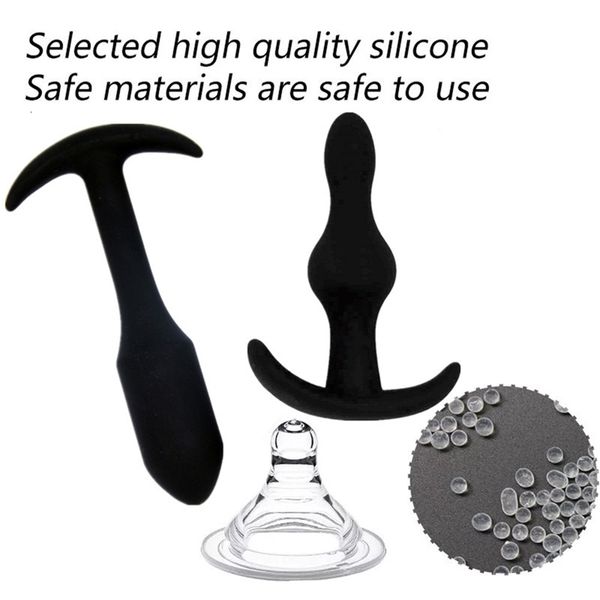 Toys Sex Toys Masager Masger jouet 5 taille Boule perle bouche de crête Silicone anale imperméable Prostate Toys for Men Women Products Night Adult Night IAIC 45DU