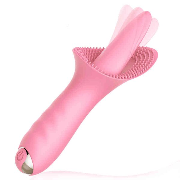 Juguetes sexuales masajeador lengua lamiendo punto g clítoris vibrador clítoris cosquillas masajeador de juguete para mujeres 10 patrón masaje vibratorio vaginal adulto orgasmo producto YNXX