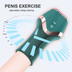 Sex Toys Masager Toy Vibrator Toys voor mannen 12 Modi Penis vertraging trainer mannelijke masturbator cup automatische orale climaxganeel stimulator massager tude n5ee