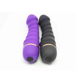 Jouets sexuels masager jouets masseur vibrateur femme produits pour adultes g-point vibrant bâton de Massage Av Fun HY75 C0TD