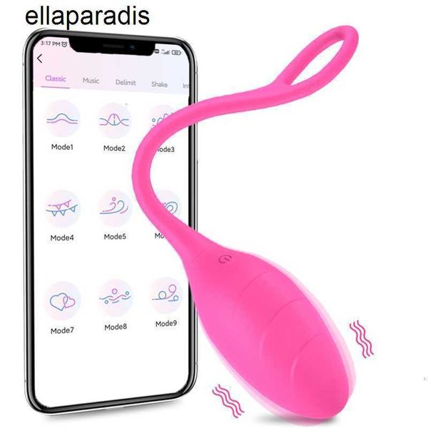 Juguetes sexuales masajeador 10 velocidades APP Bluetooth vibrador femenino para mujeres estimulador de clítoris consolador inalámbrico Control remoto amor huevo adultos