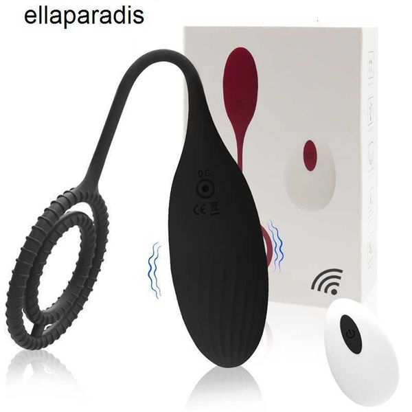 Juguetes sexuales, masajeador, vibrador vaginal con Control remoto de 10M para mujer, anillo para pene masculino, 12 vibraciones, tapón Anal, huevo vibrador para parejas