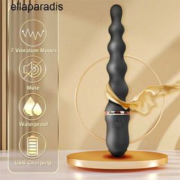 Seksspeeltjes stimulator 25cm Toverstaf Vibrators Voor Vrouwen Clit Vaginale Stimulator Anale Kralen Plug Mannen Butt Dilatator Dildo vrouwelijke Masturbator