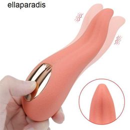 Sex Toys Masseur Artificiel Courbe Langue Lécher Vibrateurs pour Femmes Mamelon Clitoris Lèche Vaginal Anal Femelle Masturbateur Fausse Fellation