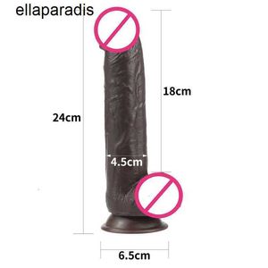 Jouets sexuels masseur Double couche liquide Silicone prépuce gode pour Anal noir énorme doux femmes y outils femmes