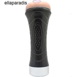 Seksspeeltjes stimulator Elektrische Vagina Cup Kunstkut Vrouwen Kreunen Seksuele Penis Training 4D Sucker Vliegtuigen Product voor Mannen