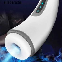 Jouets sexuels masseur érotique pipe tasse forte succion d'air chauffage mâle masturbateur automatique masturbation marchandises machine vide pour hommes