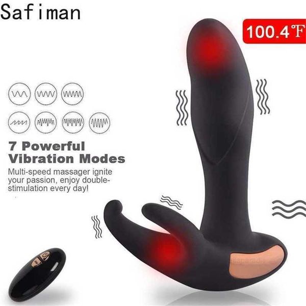 Juguetes sexuales, masajeador, productos Heyiyi, vibrador Anal Didio, masturbador para hombres, Climax, Control remoto inalámbrico, calentamiento de próstata