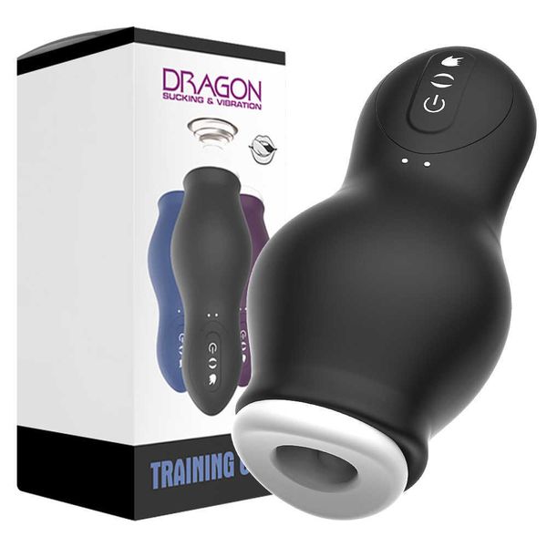 Sex Toys Masseur Masturbateur pour Hommes Sucer Automatique Machine Mâle Oral Vaginal Pénis Vibrateur Jouet Masturbation Tasse Fellations Produits Pour Adultes