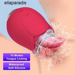 Jouets sexuels masseur puissant rose machine à sexe léchage de langue mamelon anal stimulateur de clitoris femme adulte jouet de masturbation
