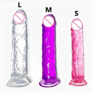 Sex Toys Massager Realistic Dildo with Suction Cup Huge Jelly Dildos for Woman Men Fake Big Penis Anal Butt Plug Erotic Shop