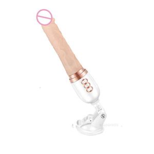 Sex Toys masseur sexy insertion entièrement automatique pistolet télescopique machine vibrateur équipement de pénis féminin dispositif de masturbation en gros