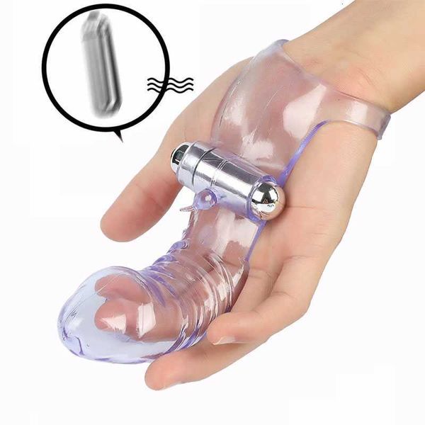 Juguetes sexuales Masajeador Vibrador de silicona Funda para el dedo Productos íntimos Estimulación del clítoris vaginal Vibradores tipo bala para mujeres Productos para adultos