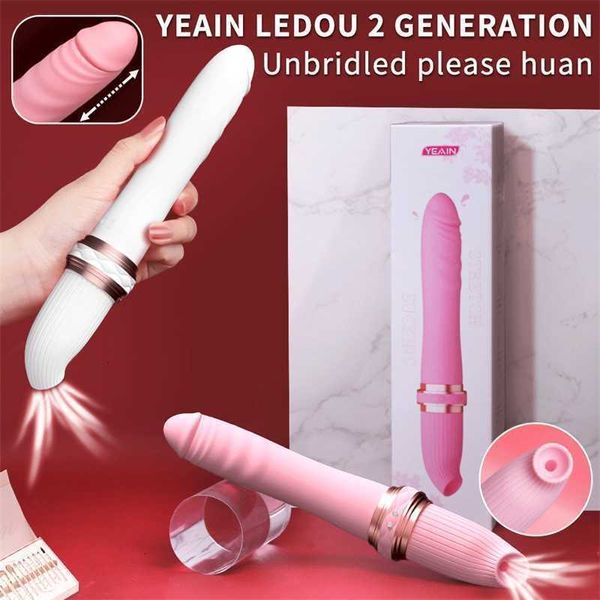 Juguetes sexuales, masajeador, máquina de pistola telescópica, vibrador para mujeres, succión de clítoris, estimulador de punto G, juguete de masaje, consolador femenino para masturbación