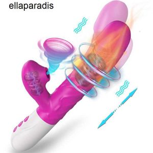 Seksspeeltjes stimulator Stak Zuigen Vibrators Grote Dildo Voor Vrouwen Roterende Clitoris Vagina Stimulatie Pijpen Vrouwelijke Vibrator