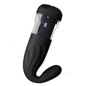 Juguetes sexuales masajeador Motor USB masturbador masculino telescópico pistón automático máquina retráctil giratoria juguete vibrador fuerte para hombres