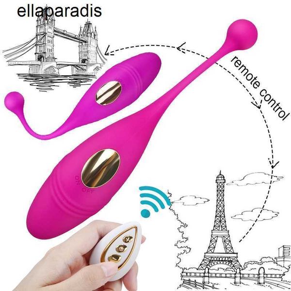 Jouets sexuels masseur vibrateur amour saut oeuf marchandises pour s 18 femmes Clitoris jouet sans fil à distance collier en perles