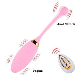 Sex toys Masseur Vibromasseurs Jouets sans fil pour femmes Plug anal Clitoris Massage Boules vaginales Sextoys féminins Produit 10th Gear Usb Charge