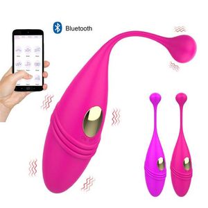 Jouets sexuels masseur portable oeuf vibrateur vaginal serrer exercice Bluetooth App contrôle G-spot jouets pour femmes Clitoris Stimulation