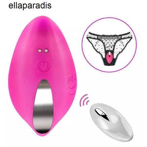 Seksspeeltjes stimulator Draadloze afstandsbediening Panty-vibrator Onzichtbaar vibrerend ei Clitorisstimulator Draagbaar voor vrouwenmachine