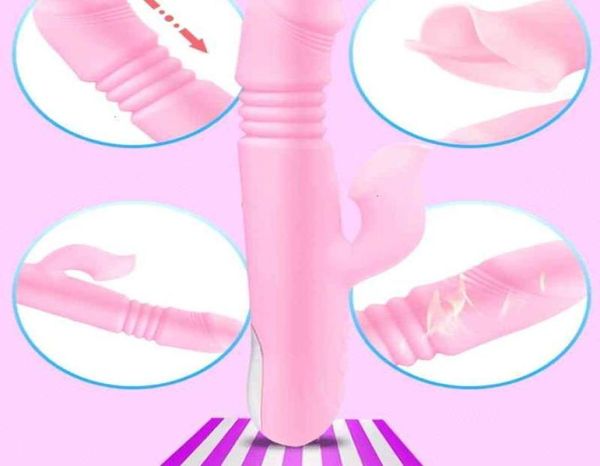 Sex Toys Masseurs Chauffage Av Stick Silicone Oeuf Vibrant Sauter Masturbation Féminine Produits Pour Adultes Amusant Imitation True et Fals6853211