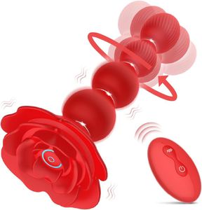 Toys Sex Toys Rose Pull Ball Anal Plug