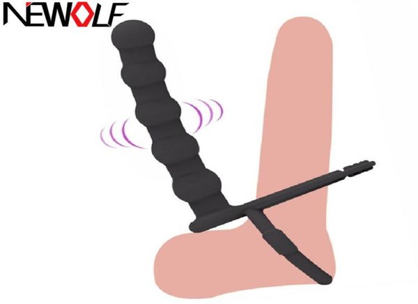 Sex Toys Strapon Anal Vibrateur Sexo Long Plugs Anal Perles Anales Jouets Érotiques Produits de Sexe Pour Adultes Pour Femmes Et Hommes Butt Plug Q147 Y194849517