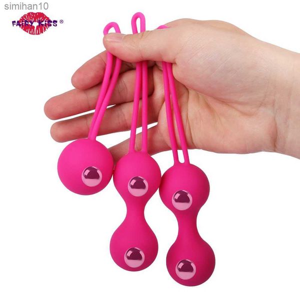 Sex Toys Boules Vaginales Ensembles Pour Femmes Chinois Kegel Muscle Exerciseur Boules De Geisha Femelle Vagin Serrer Anal Perles Kit L230518